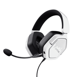 Casti cu microfon Trust GXT 492 Carus, Jack 3.5 mm, Alb imagine