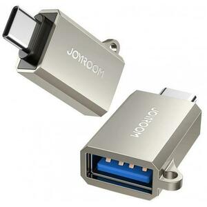Adaptor OTG Joyroom S-H151, USB-C la USB-A (Argintiu) imagine