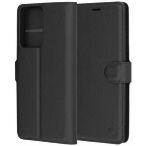 Husa pentru Motorola Moto G85, Techsuit, Leather Folio, Neagra imagine