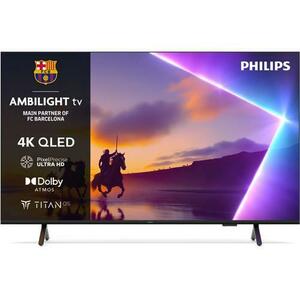 Televizor QLED Philips 109 cm (43inch) 43PUS8510/12, Ultra HD 4K, Smart TV, Ambilight TV, WiFi imagine