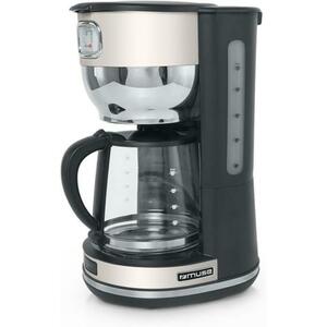 Cafetiera Muse MS-220 SC, 1.4 litri, 1000 W, 10 cesti (Crem) imagine