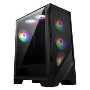 Carcasa MSI MAG FORGE 120A AIRFLOW, Mid Tower, Tempered glass (Negru) imagine