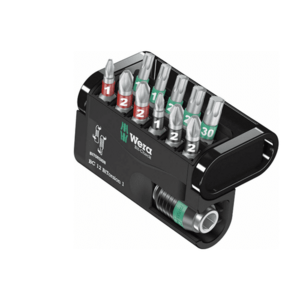 Set de biti Wera 05057420001, 12 piese (Negru) imagine