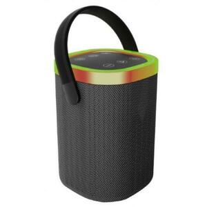 Boxa Portabila Gembird SPK-BT-LED-06, Bluetooth, 10 W (Negru) imagine