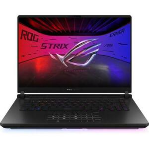 Laptop Gaming ASUS ROG Strix SCAR 16 G635LX (Procesor Intel® Core™ Ultra 9 275HX (36M Cache, up to 5.40 GHz), 16inch 2.5K Mini LED 240Hz, 64GB, 2TB SSD, NVIDIA GeForce RTX 5090 @24GB, Negru) imagine