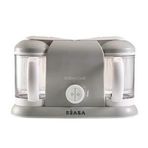 Robot Beaba Babycook Plus, 2 x 1100 ml (Gri deschis) imagine