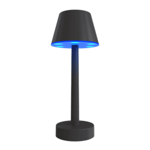 Veioza LED Calex 4301002300, 5W, RGB+2700K, 35 lm, USB-C (Negru) imagine