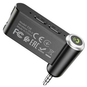 Transmitator Bluetooth HOCO E58, AUX, Negru imagine