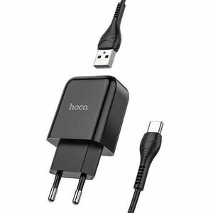 Incarcator Retea Cu Cablu USB-C HOCO N2, 10W, 2A, 1 x USB-A, Negru imagine