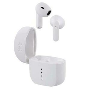 Casti True Wireless TNB ZIP 2, Bluetooth, Microfon (Alb) imagine