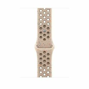 Curea Smartwatch Apple MYL83ZM/A pentru Watch 46mm, Nike Sport Band, S/M (Bej) imagine