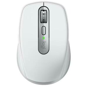 Mouse wireless Logitech MX Anywhere 3S for Mac, Bluetooth, Scroll MagSpeed, Multidevice, USB-C (Alb/Gri) imagine