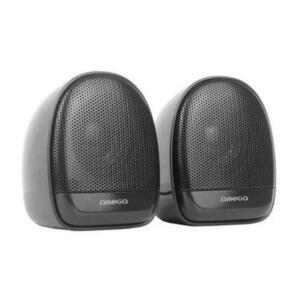 Boxe Omega 163, Stereo, 6W RMS, USB, 3.5 mm (Negru) imagine