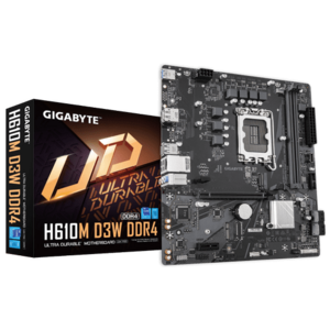 Placa de baza GIGABYTE H610M D3W DDR4, Intel H610, LGA 1700, mATX imagine