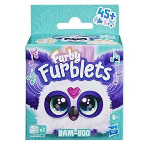 Jucarie electronica Furby Furblets - Bam-Boo (Alb/Albastru) imagine