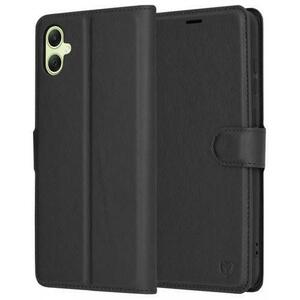Husa pentru Samsung Galaxy A05 A055, Techsuit, Leather Folio, Neagra imagine