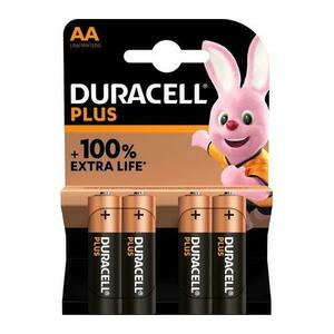 Baterie Duracell Alkaline Plus, AA / LR6, Set 4 bucati MN1500 imagine