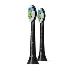 Rezerve periuta de dinti electrica Philips Sonicare Optimal White HX6062/88, 2 bucati (Negru) imagine