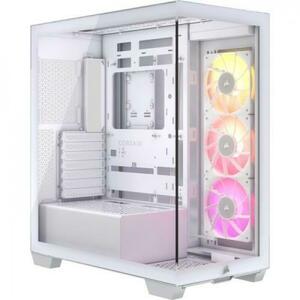 Carcasa Corsair iCUE LINK 3500X RGB, Middle Tower, Tempered glass (Alb) imagine