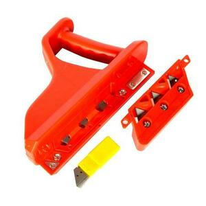 Dispozitiv Detoolz DZ-CC1017-G01, pentru sanfrenare gips-carton, aschiere unghi 45°60°, cu 10 lame imagine