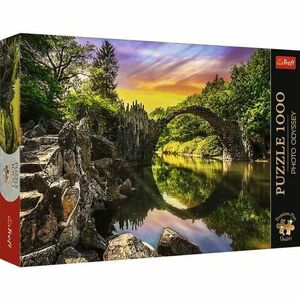 Puzzle Trefl - Podul Rakocz din Kromlau, Germania, 1000 piese imagine