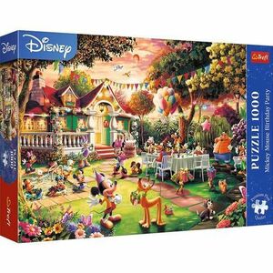 Puzzle Trefl - Petrecere de ziua lui Mickey Mouse, 1000 piese imagine
