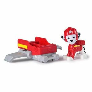 Set Paw Patrol Action Pups, Vehicul de Salvare Hoverboard si Figurina Marshall, 5 cm imagine