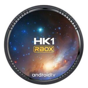 TV Box HK1 RBOX W2T Smart, 4K, Android 11, 4GB RAM, 64GB ROM, quad core ARM Cortex A35, control vocal 2.4G, Netflix, Hulu, Flixster, Youtube imagine