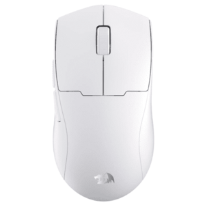 Mouse gaming Redragon K1ng Pro Max, Wireless 2.4GHz, Wired, Bluetooth (Alb) imagine