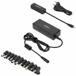 Alimentaror universal Rebel KOM0962, 15-20V 90W PD (Negru) imagine