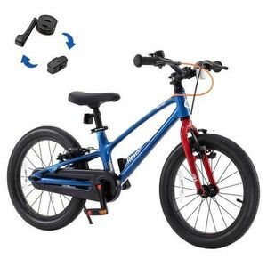 Bicicleta Royal Baby EZ Space Shark, roti 16inch, Albastru imagine