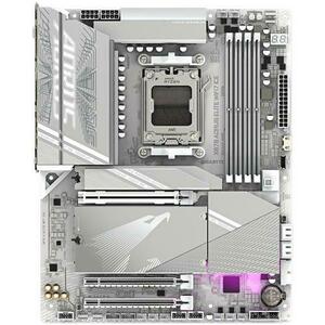 Placa de baza GIGABYTE X870E AORUS ELITE WIFI7 ICE, AM5, DDR5, Wi-Fi, BT, ATX, Alb imagine