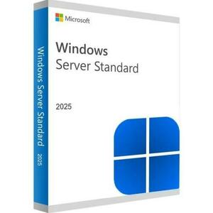 Microsoft Windows Server Standard 2025, 64bit, Engleza, 1pk DSP OEI DVD, 16 Core imagine