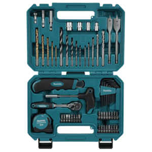 Set de biti si unelte Makita E-15095, 60 piese (Albastru) imagine