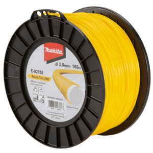 Fir nylon Makita E-02858, 3.0 mm x 168 m (Galben) imagine