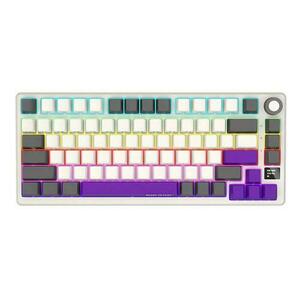 Tastatura mecanica Lorgar - KBP7075W, wireless, Linear, RGB (Bej) imagine