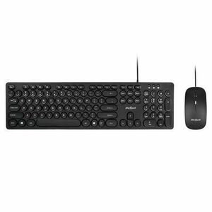 Kit tastatura si mouse Rebel WDS200 (Negru) imagine