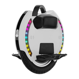 Monociclu electric KingSong KS-14M, Autonomie 20km, Motor 800W, Roata 14inch, viteza maxima 20km/h, lumini RGB (Alb/Negru) imagine