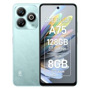 Telefon Mobil ZTE Blade A75 4G, Procesor Unisoc T606 Octa-Core, IPS LCD Capacitive touchscreen 6.6inch, 4GB RAM, 128GB Flash, Camera 50MP, 4G, Wi-Fi, Dual Sim, Android (Verde) imagine