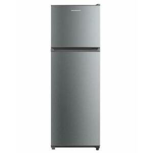 Frigider cu 2 usi HEINNER HF-M294SE++, 294 l, Clas E, Lumina LED, Usi reversibile, H 176 cm (Argintiu) imagine