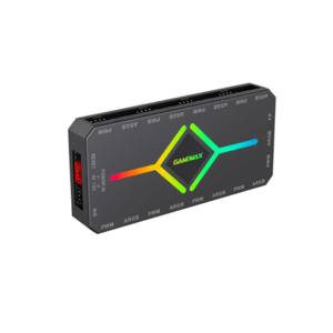 Hub Controller Gamemax PWM-ARGB V4.0 (Negru) imagine
