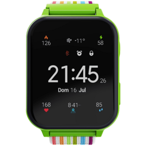 Smartwatch copii CANYON Alfie KW-37 Study&Game, Ecran IPS 1.69inch, 512MB Flash, 16 jocuri, Camera, IP66 (Verde) imagine