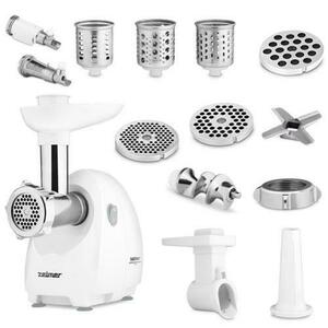 Masina de tocat Zelmer ZMM4055B, 1900 W, 2.5 kg/min (Alb) imagine