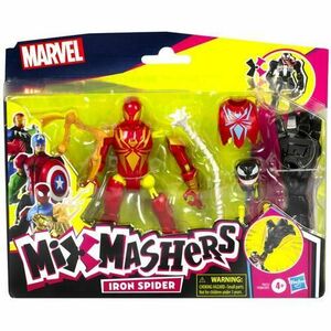 Marvel Avengers Mix Mashers Figurina Iron Spider cu accesorii 12cm imagine