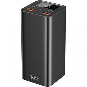 Baterie Externa XO Design PB97, 20000mAh, 65W, QC + PD, 2 x USB-A - 2 x USB-C, Neagra imagine