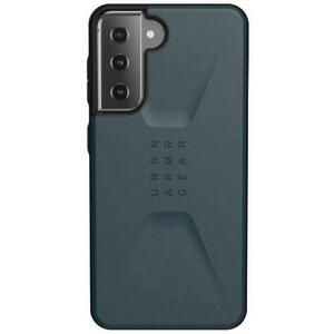 Protectie Spate UAG Civilian Series 21281D115555 pentru Samsung Galaxy S21/S21 5G (Albastru/Gri) imagine