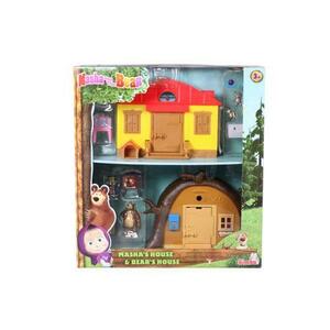 Set papusi - Casa Mashei si casa ursului - Masha and the Bear - Masha imagine