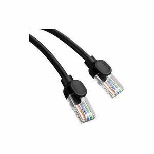 Cablu retea patch cord Baseus B00133206111-04, Cat5, 1 Gbps, PVC, 3m (Negru) imagine