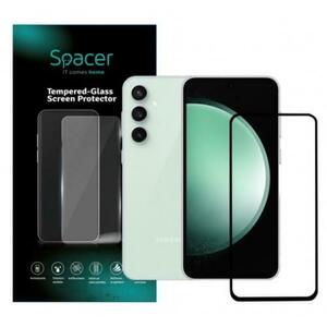 Folie de sticla Spacer SPPG-SM-GX-S23FE-TG pentru Samsung Galaxy S23 FE, Transparent imagine