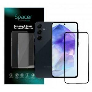 Folie de sticla Spacer SPPG-SM-GX-A55-TG pentru Samsung Galaxy A55, Transparent imagine